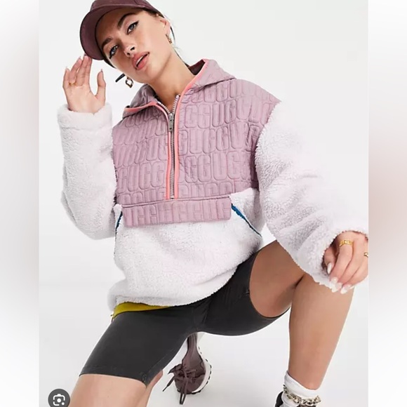 UGG iggy sherpa half zip pullover Sherpa - Picture 7 of 9